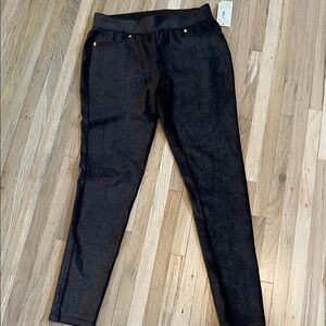 Michael Kors Shimmering dark brown / gold shimmer Pants